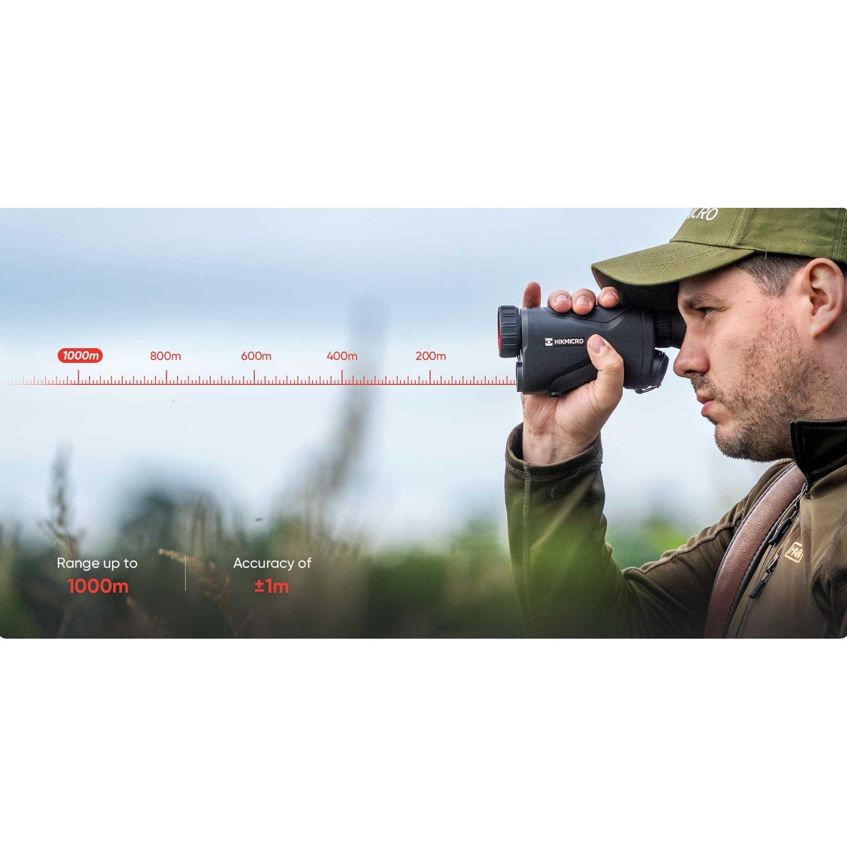 HIKMICRO Condor CH25L 384x288 Thermal Imaging Laser Rangefinder - Professional Hunting Gear for Night Vision & Outdoor Adventures