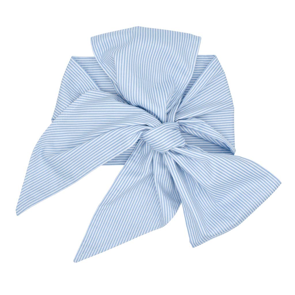 Newborn Baby Swaddle Wrap with Adjustable Bow Sash - Soft Maternity Photography Prop for Newborn Photo Shoots, Baby Showers & Nursery Decor