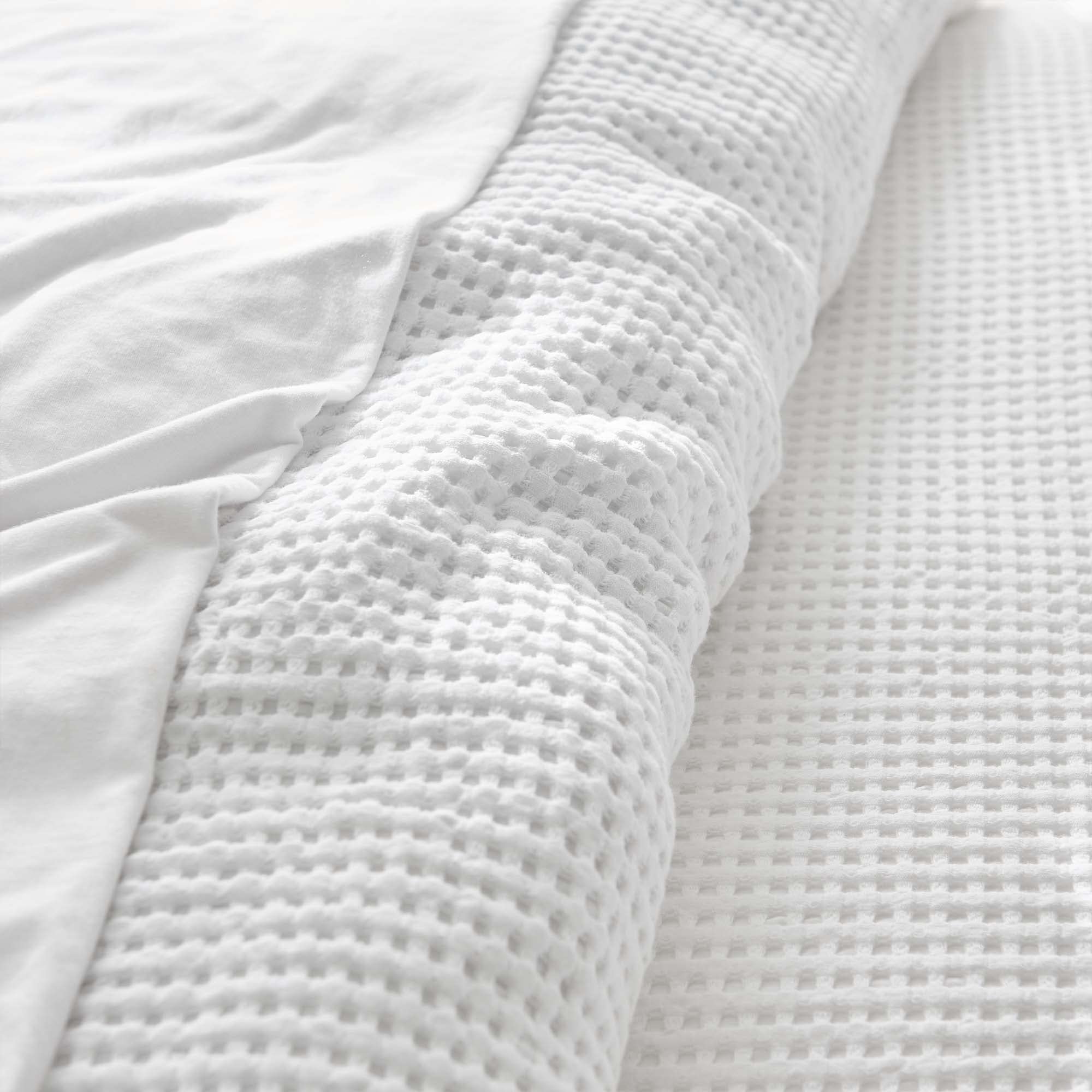 Levtex Home Mills Waffle Weave Duvet Cover Set - King/California King Size (106