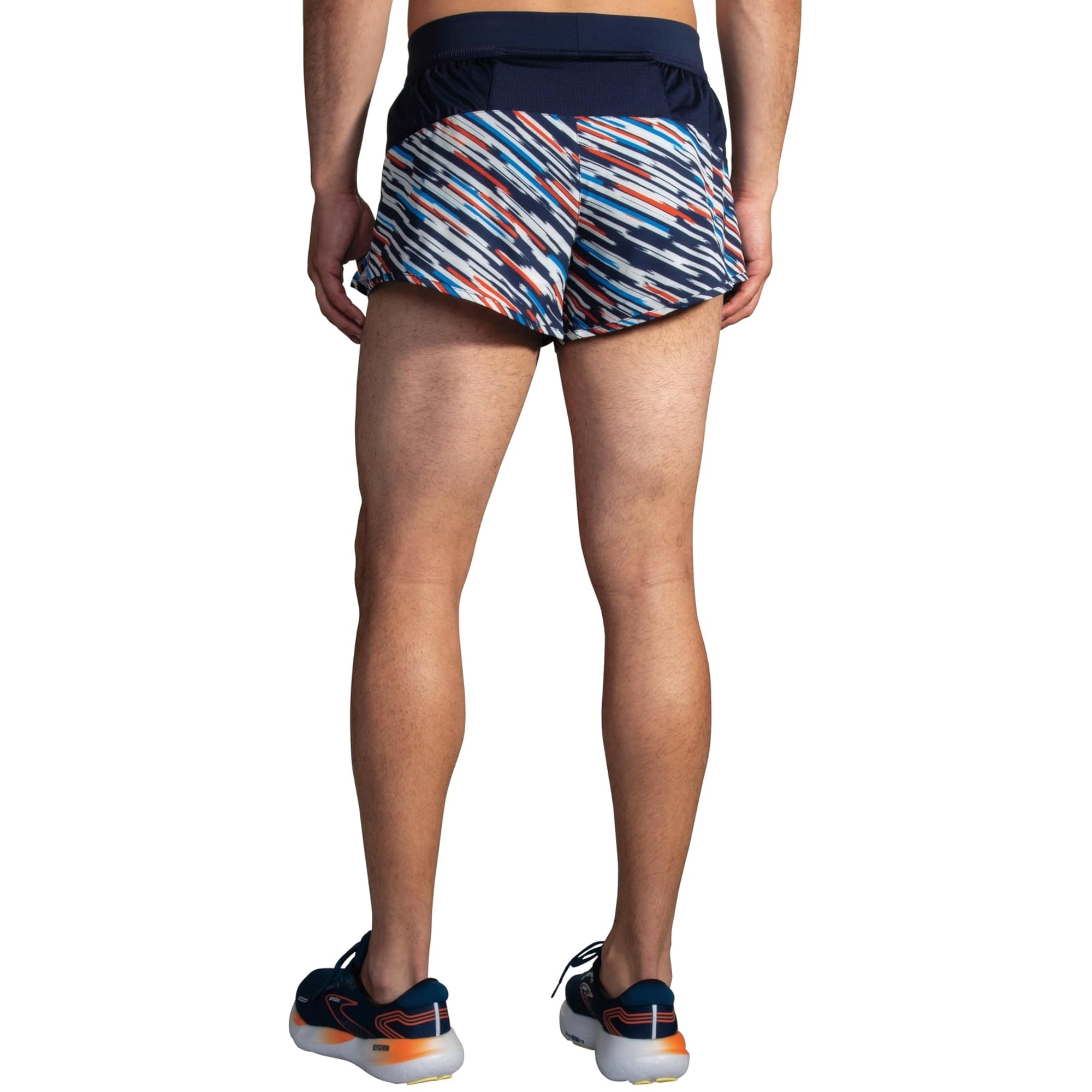 Brooks Sherpa 3 Inch Split Running Shorts for Men - Lightweight Breathable Workout Shorts with Pockets - Perfect for Jogging, Gym Training & Outdoor Activities