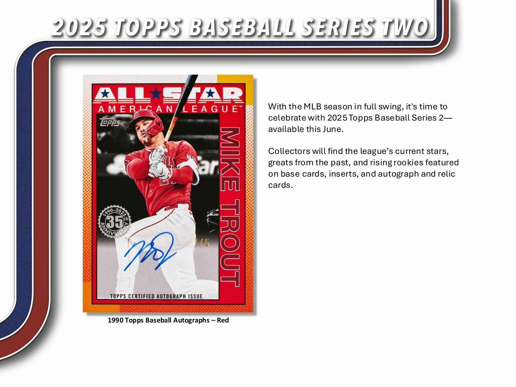 2025 Topps Series 2 Baseball Cards - 7 Pack Blaster Box (Pre-Order) | Collectible Trading Cards for Baseball Fans & Card Collectors - Perfect for Gifts, Investments, and Game Day Trading