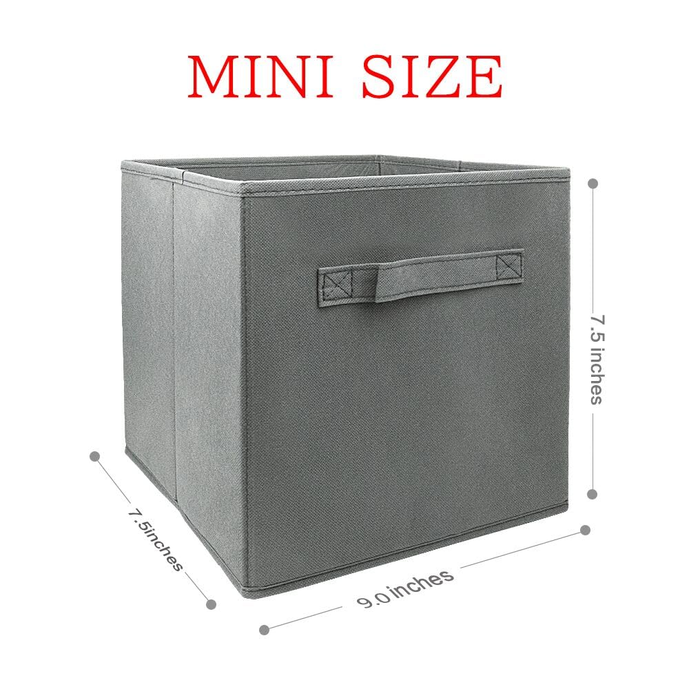 Mini Cube Storage Bins 9