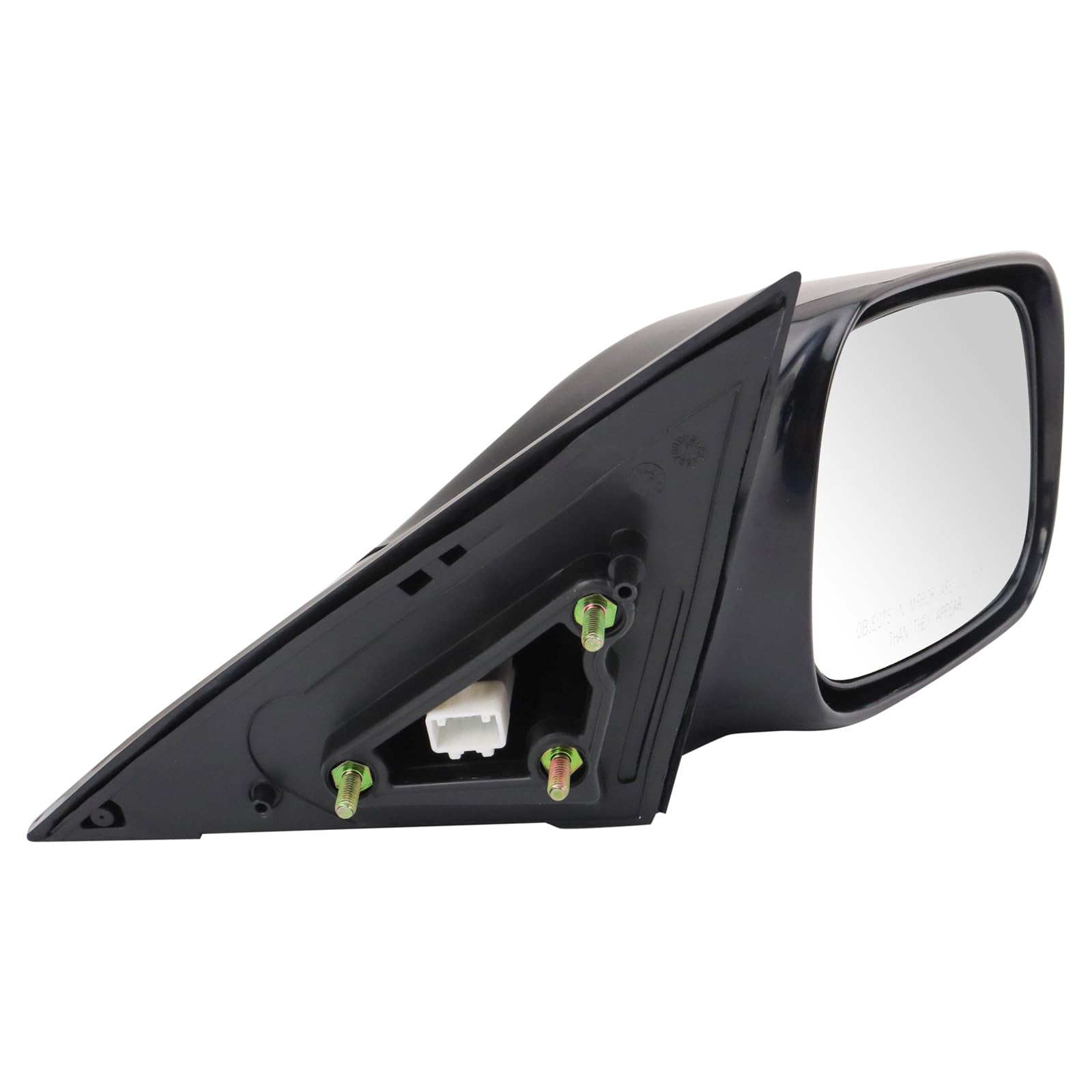 TRQ Right Side Mirror Replacement for 2005-2010 Toyota Avalon - Passenger Side Non-Heated (Part #TO1321225 TO1321235) - Perfect for Daily Commuting & Parking Safety