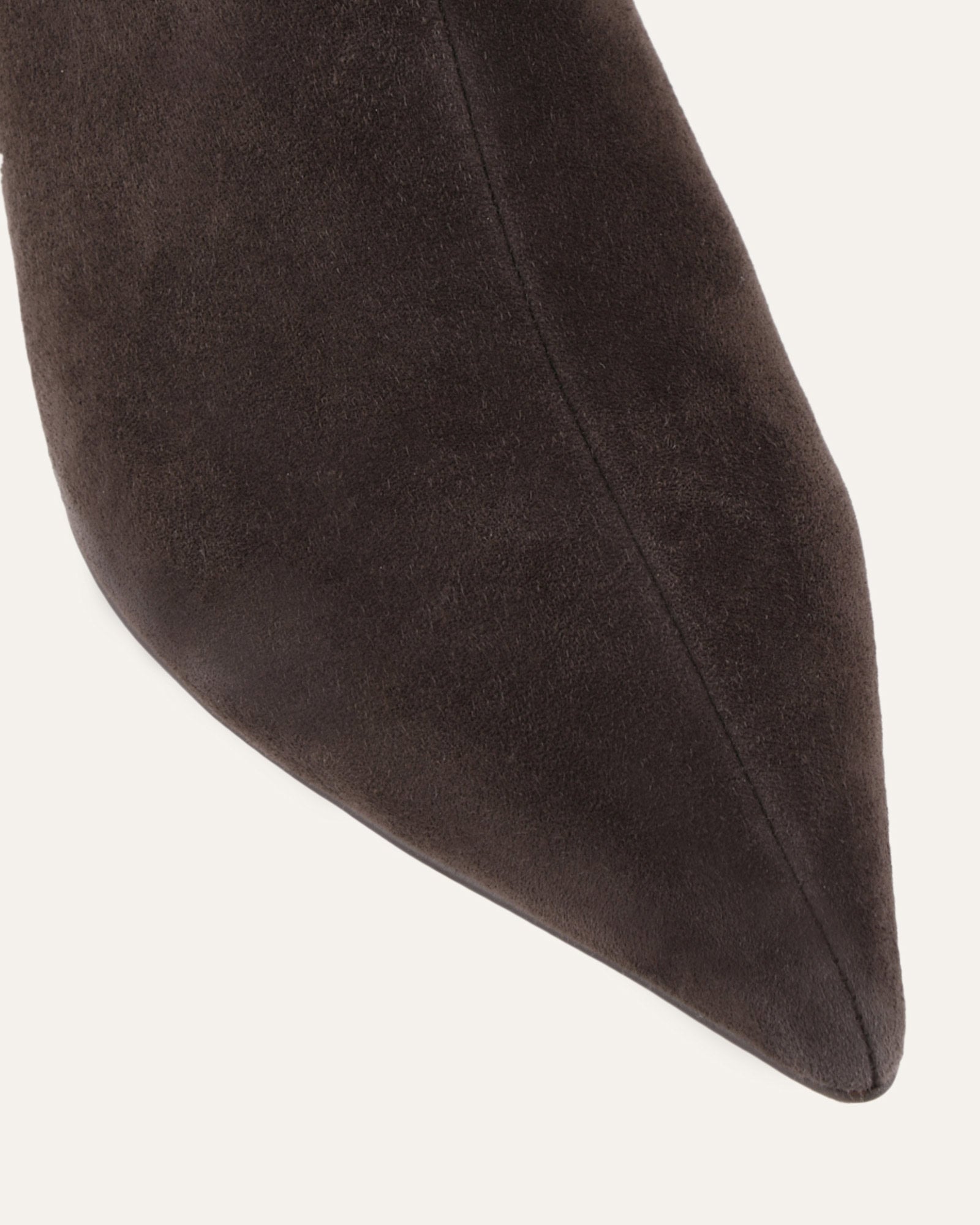WINNIE Women's Mid Ankle Boots in Bitter Chocolate Suede - Stylish & Comfortable for Fall, Winter & Casual Outfits