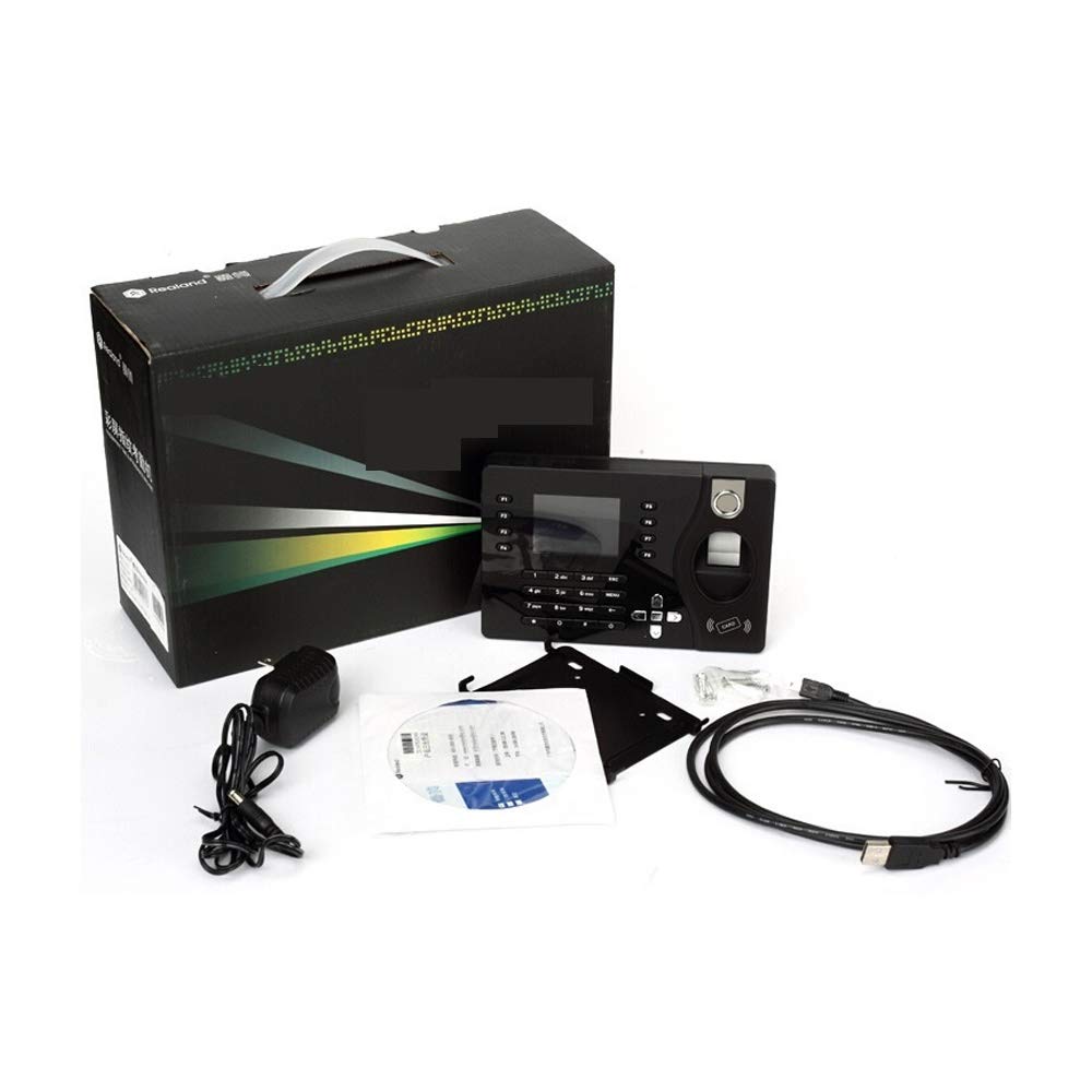 Biometric Fingerprint Time Attendance Machine with WAN & WeChat Function - Chinese/English Version for Office & Company Use | Ideal for Employee Clock-In, Payroll Tracking & Workforce Management