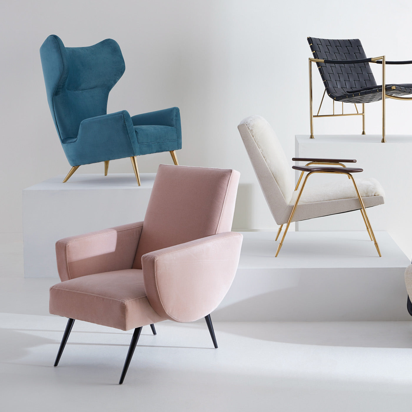 Philippe Lounge Chair - Modern Comfortable Accent Chair for Living Room, Bedroom & Office - Perfect for Relaxing, Reading & Decor