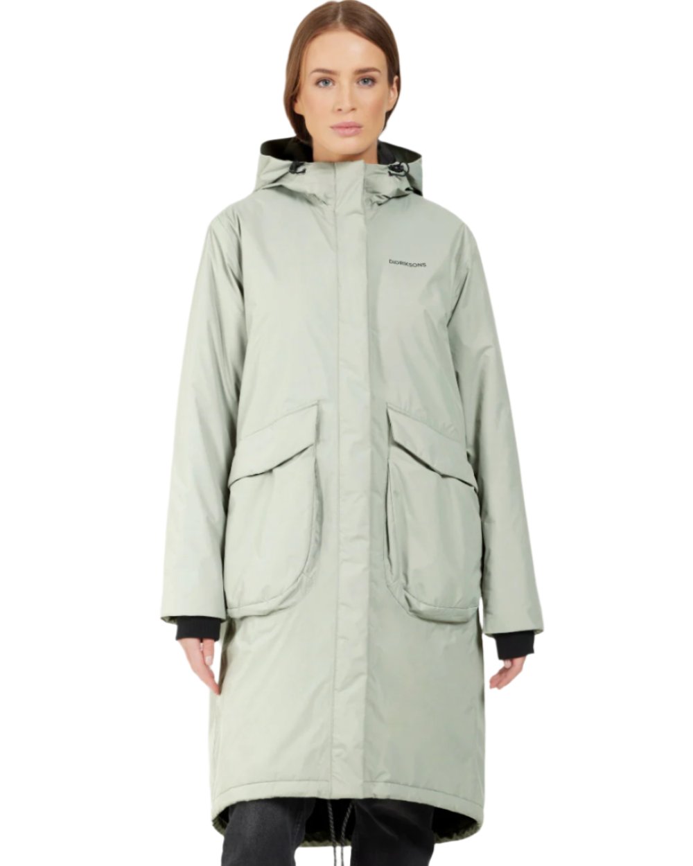 Didriksons Women's Fara Parka - Waterproof Winter Jacket with Hood, Windproof & Insulated Coat for Cold Weather - Perfect for Skiing, Hiking & Outdoor Activities