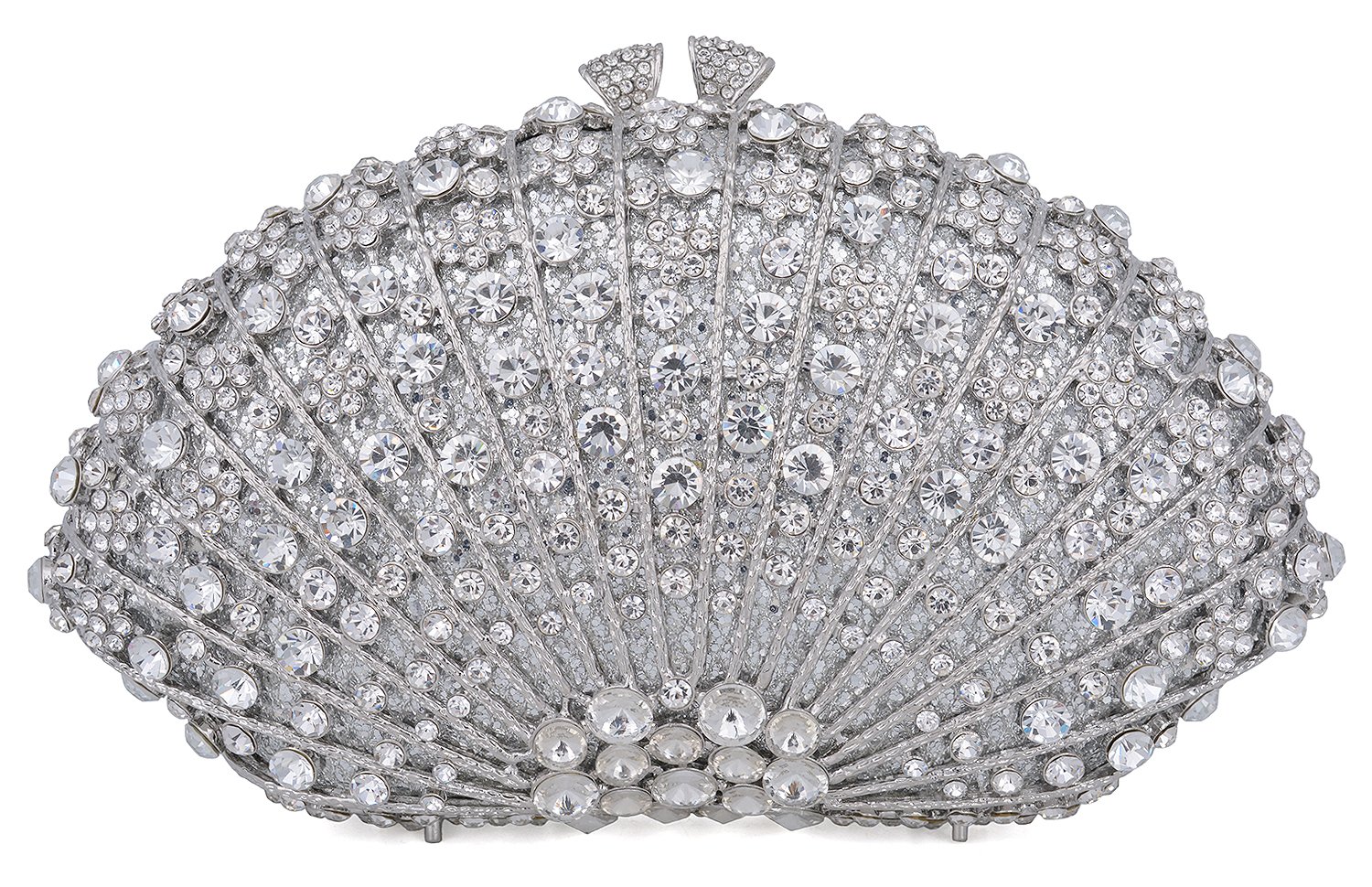 Luxury Crystal Clutch Bag for Women - Elegant Rhinestone Evening Purse - Perfect for Parties, Weddings & Formal Events