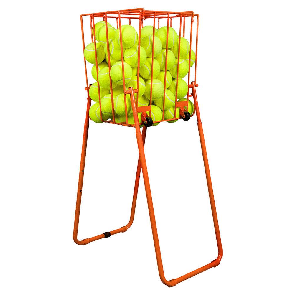 Elite 65 Tennis Ball Hopper - Portable Tennis Ball Basket for Practice & Training | Perfect for Coaches, Players & Tennis Clubs | Durable & Easy to Carry