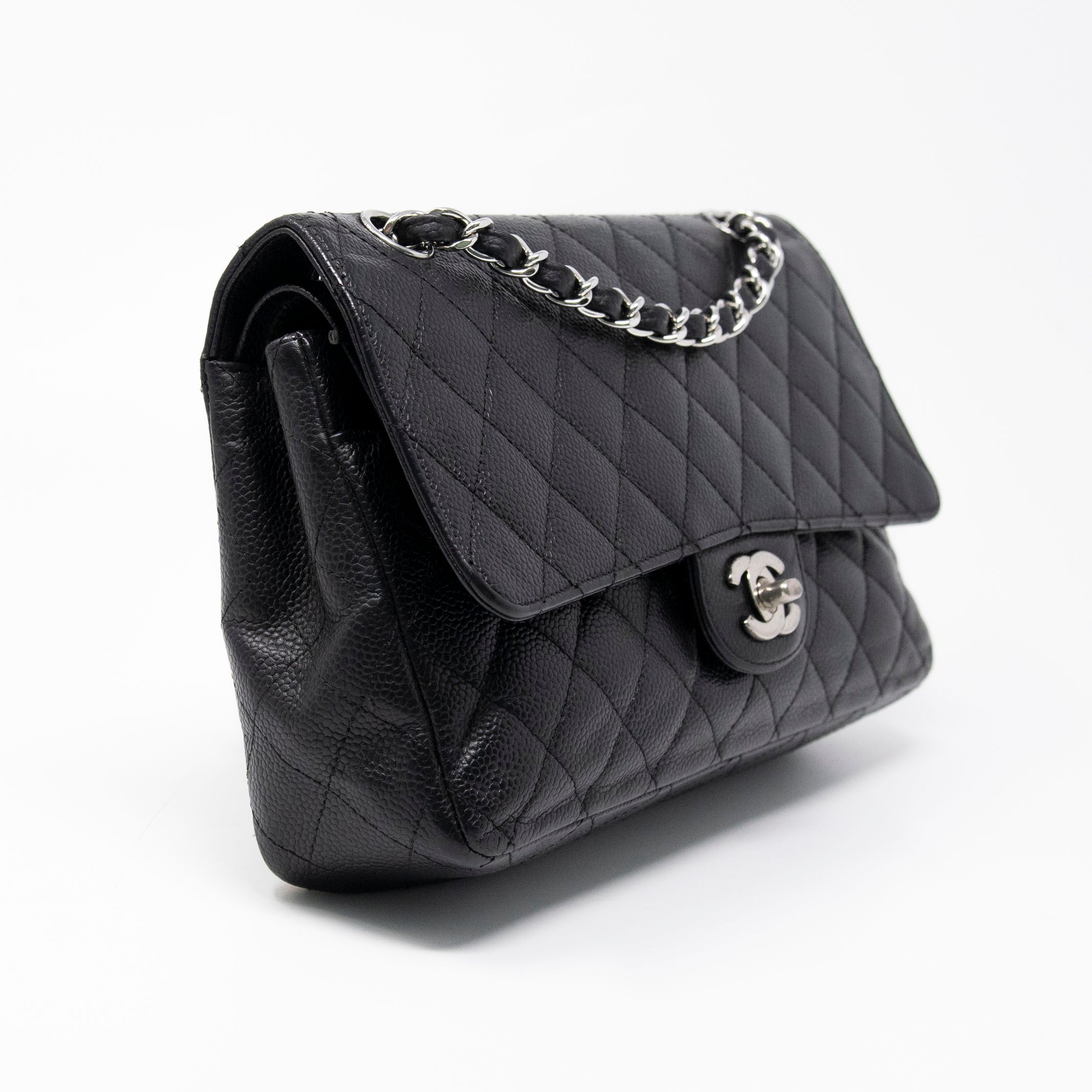 Chanel Black Medium Classic Flap Bag - Timeless Luxury Handbag for Women | Perfect for Work, Evening Events & Everyday Use