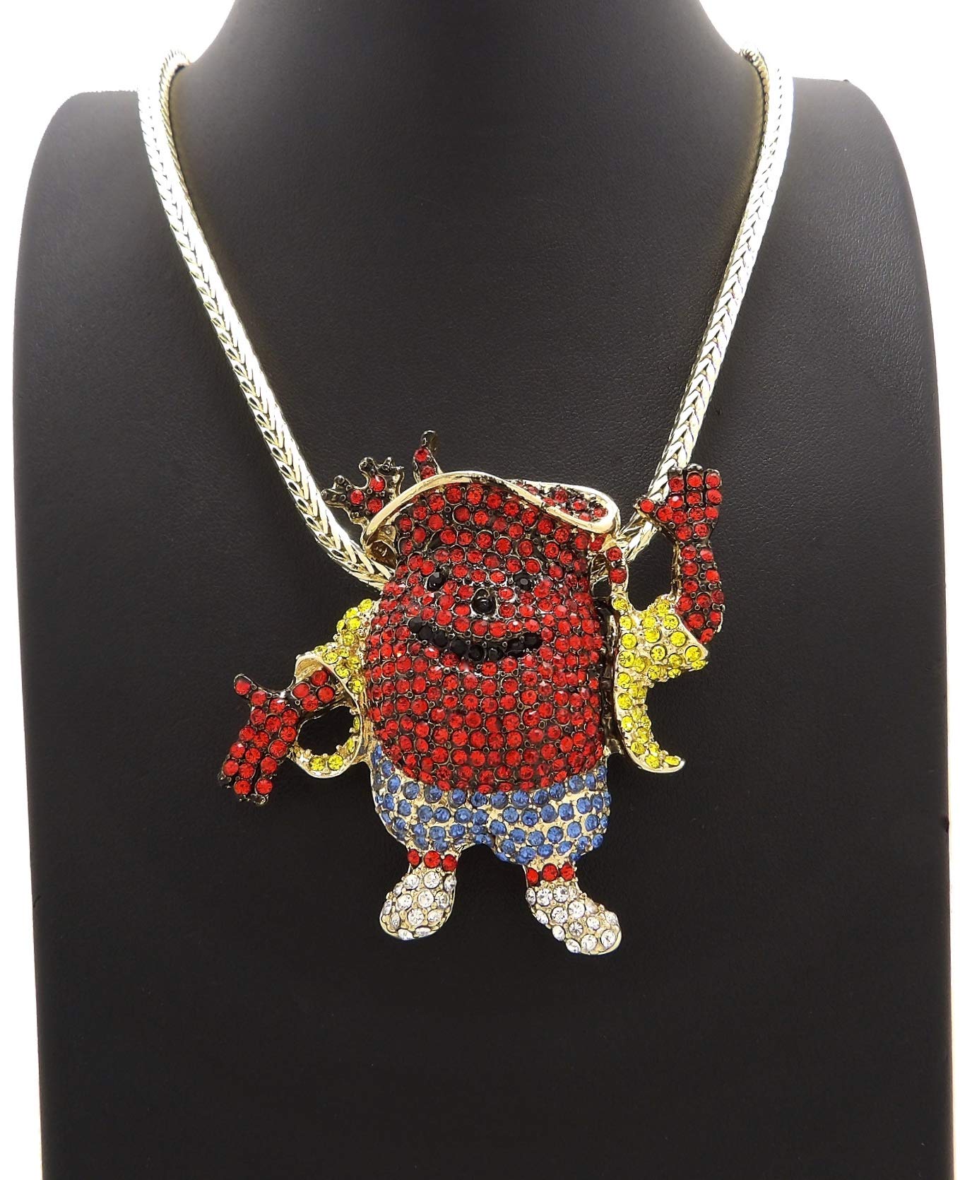 Cool Men's Pendant Necklace with Franco Chain - Stylish Hip Hop Jewelry for Gifts, Parties & Everyday Wear
