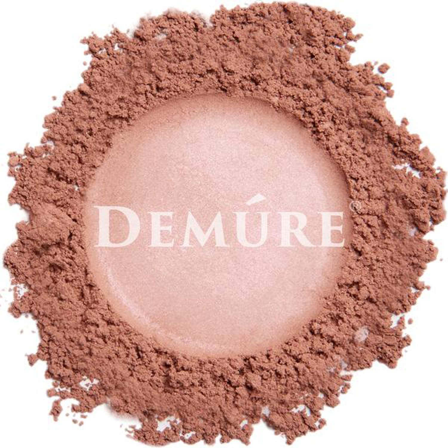 Demure Satin Rose Mineral Blush - Natural Loose Powder Makeup, Cruelty-Free & Professional Grade | Perfect for Everyday Wear & Special Occasions