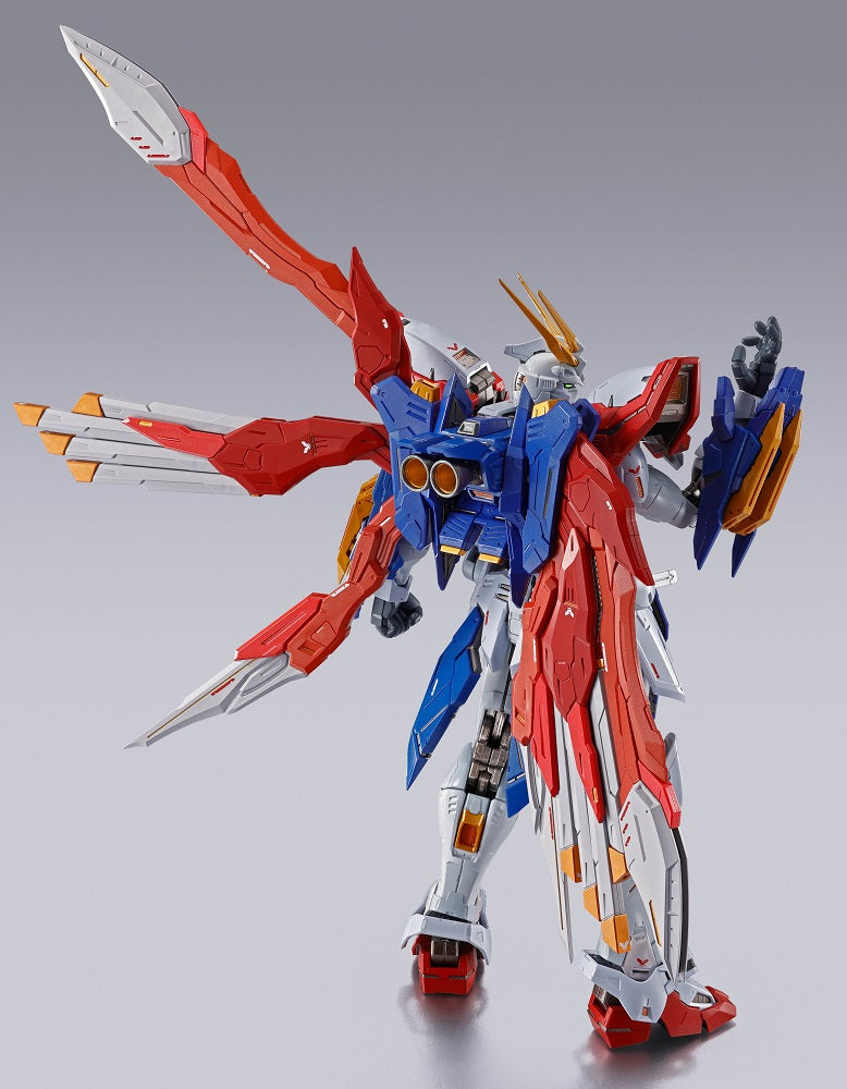 Bandai Metal Build G Gundam God Gundam Action Figure - Premium Collectible Model Kit for Anime Fans | Perfect for Display, Gifts & Anime Collections