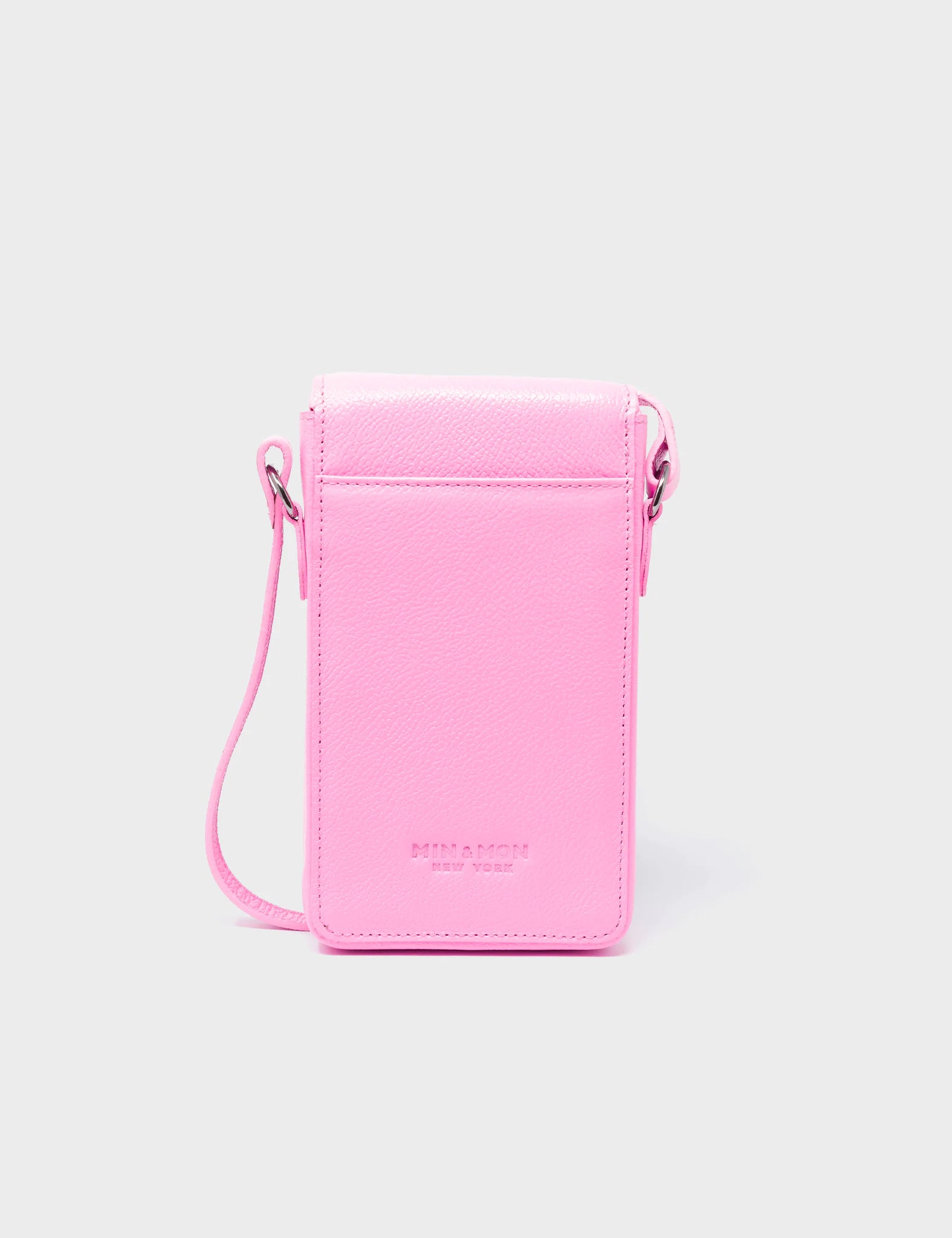Max Bubblegum Pink Crossbody Phone Pouch with Blazing Tiger Print - Stylish & Secure for Everyday Use, Travel, and Concerts