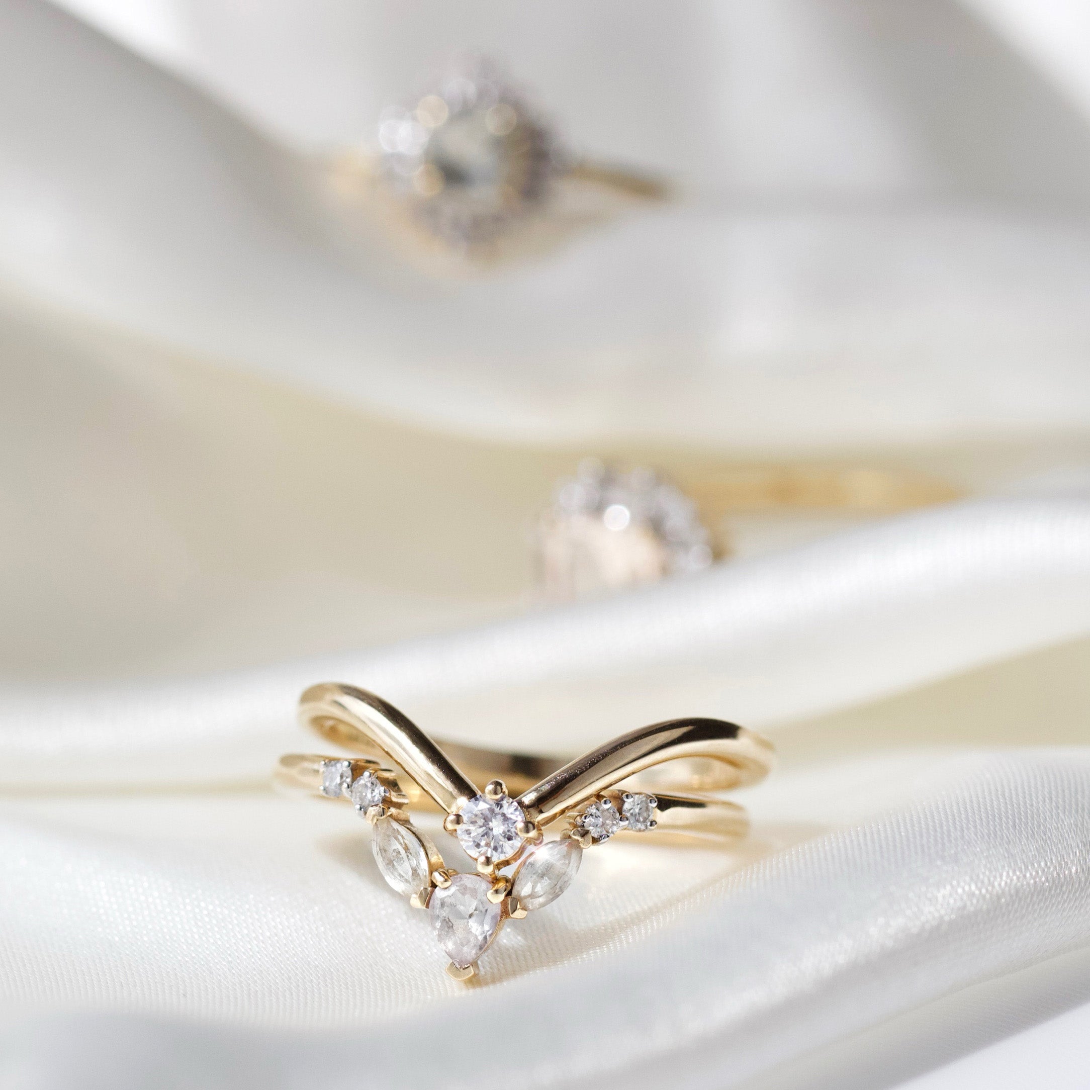 1 Carat Diamond Solitaire Wedding Band for Women - 14K White Gold Engagement Ring - Perfect for Proposals, Anniversaries & Bridal Jewelry