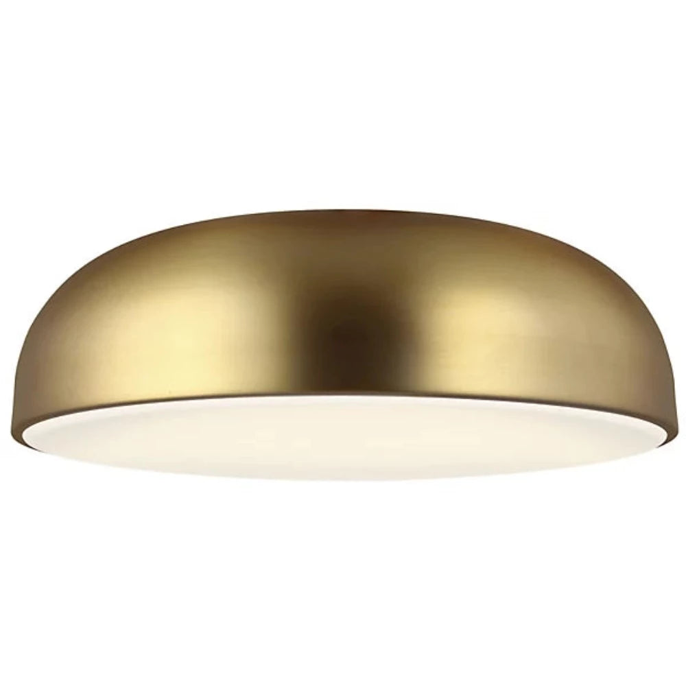 Stainless Steel Flush Mount Ceiling Light Fixture - Modern & Durable for Living Room, Bedroom, Kitchen, Hallway