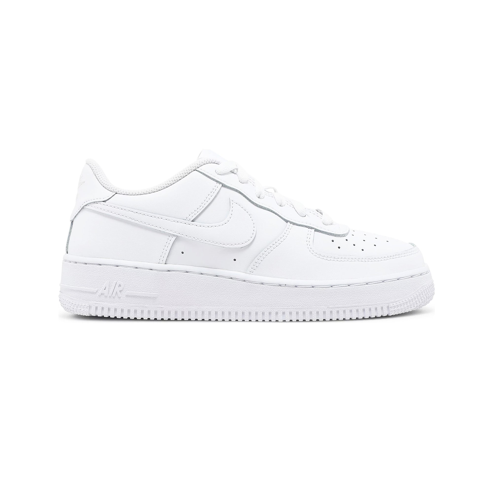 Nike Air Force 1 Low '07 Triple White GS Sneakers - Classic White Basketball Shoes for Women & Girls - Perfect for Casual Wear, Street Style & Everyday Fashion