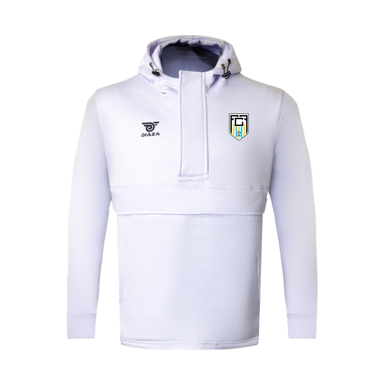 FFC EL Blanco Hoodie - Premium Cotton Men's Pullover Sweatshirt for Casual Wear & Street Style