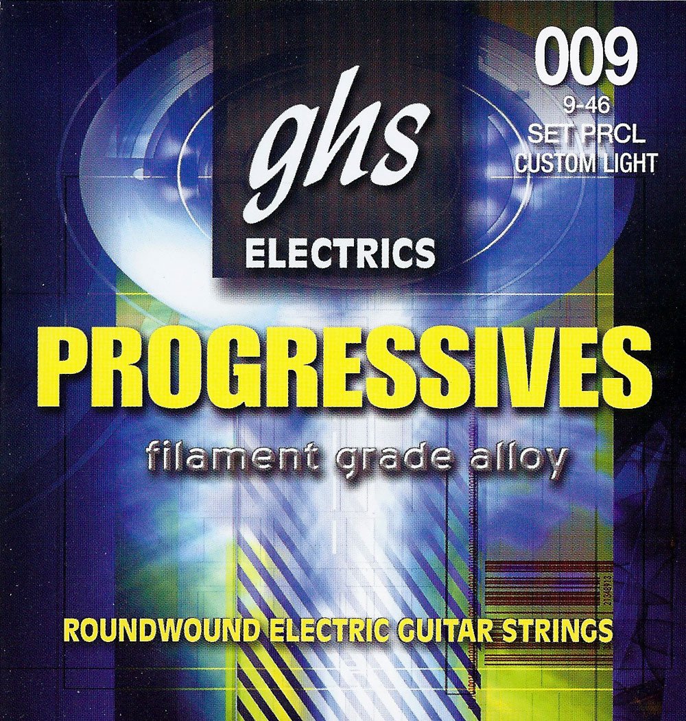GHS Electric Guitar Strings (PRCL Set) - Premium Quality for Rock, Blues & Metal | Perfect for Live Performances & Studio Recording