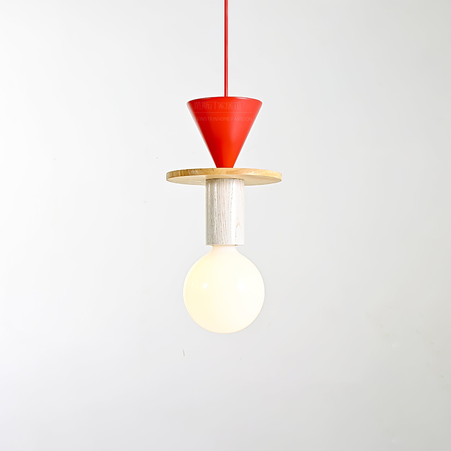 Modern Geometric Building Blocks Pendant Lamp - Stylish LED Hanging Light for Living Room, Bedroom, or Dining Room Decor
