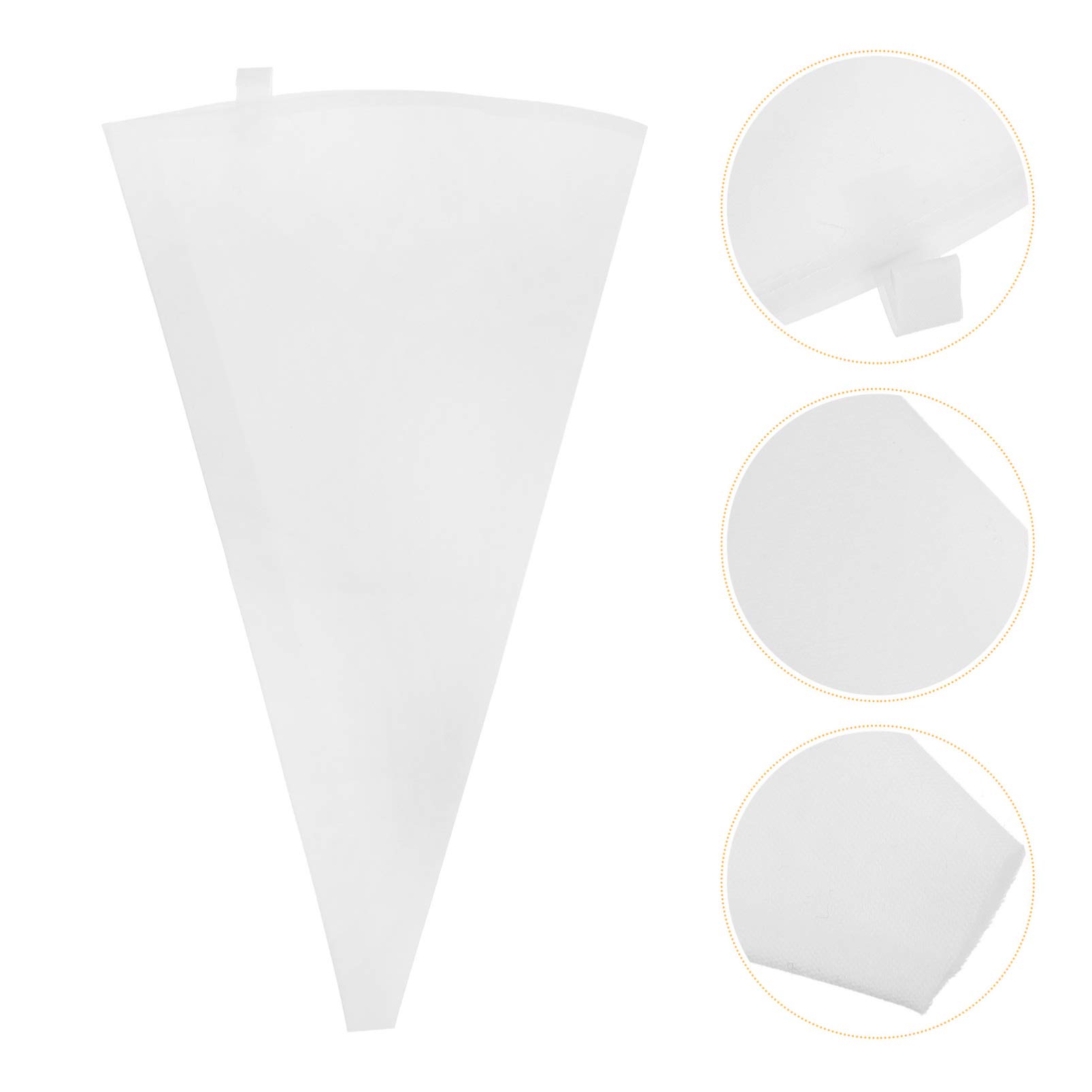 2 Pcs Reusable Pastry Bags for Cake Decorating - Icing Piping Bags with 3 Nozzle Tips - Professional Baking Tools for Cookies, Cupcakes & Desserts - Perfect for Home Bakers and DIY Cake Decorating