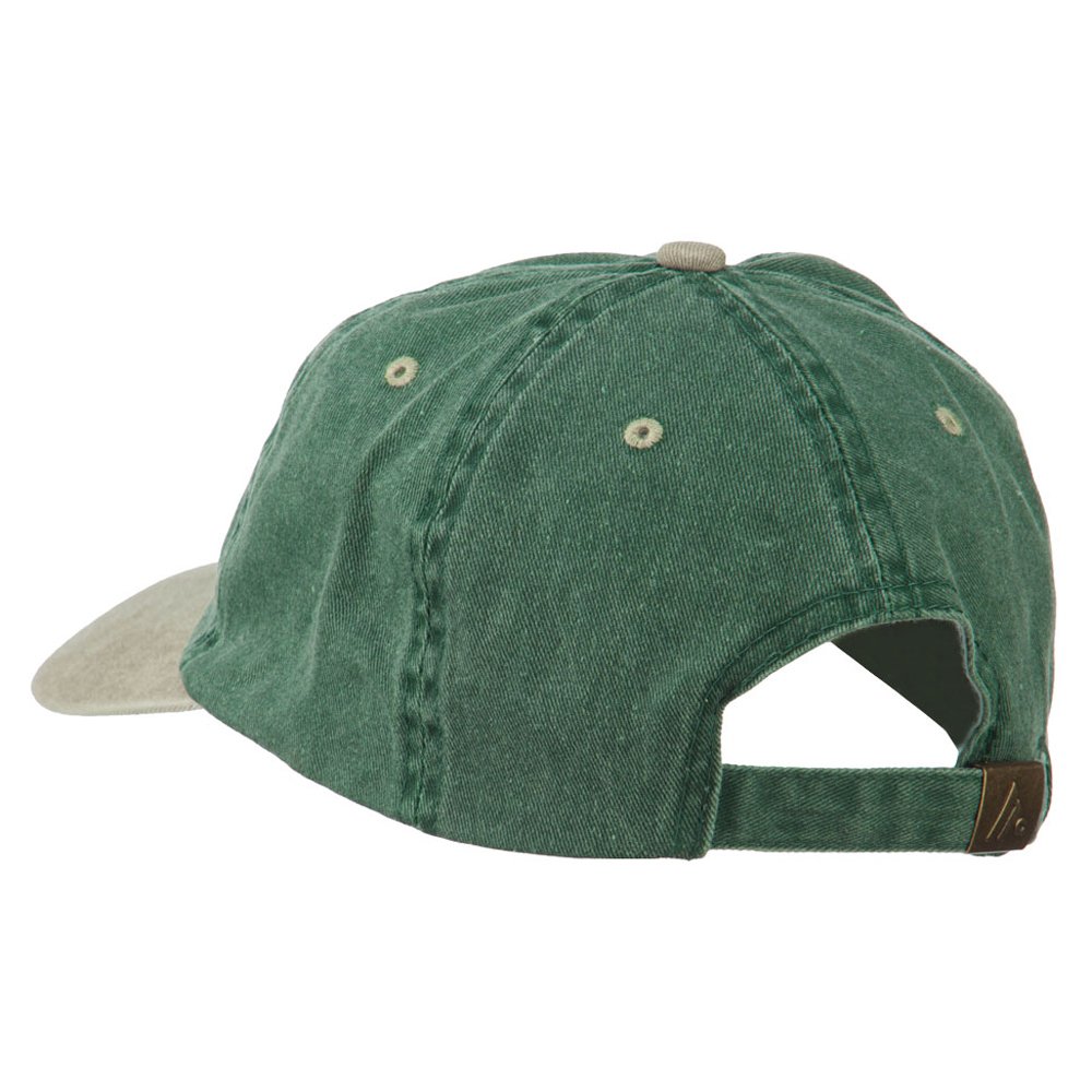 Premium Embroidered Pinochle Gaming Cap - Vintage Washed Cotton Hat for Card Players - Perfect for Poker Nights & Casino Parties