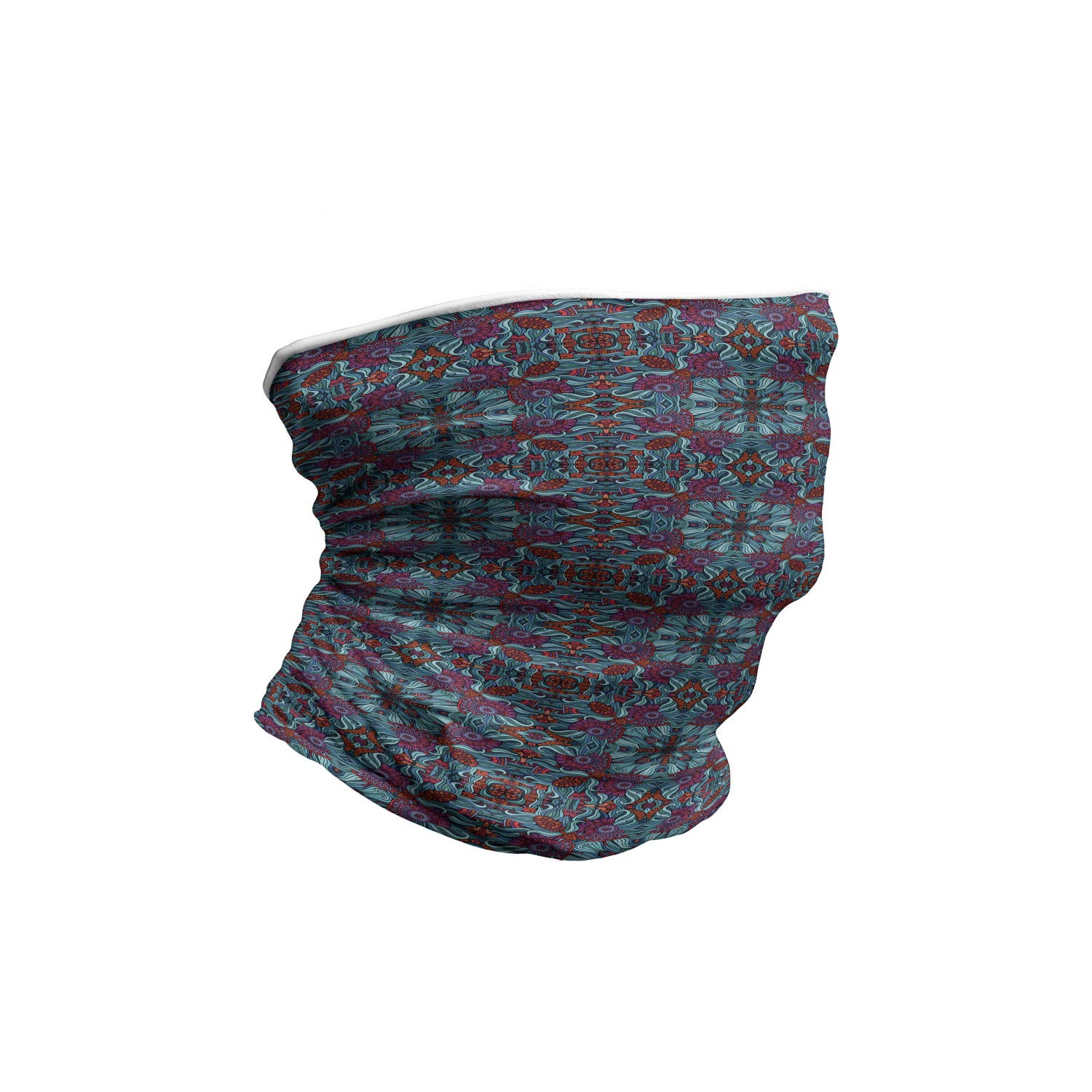Ambesonne Unisex Multicolor Face and Neck Warmer - Soft Winter Scarf for Men & Women - Perfect for Skiing, Snowboarding, and Cold Weather Outdoor Activities
