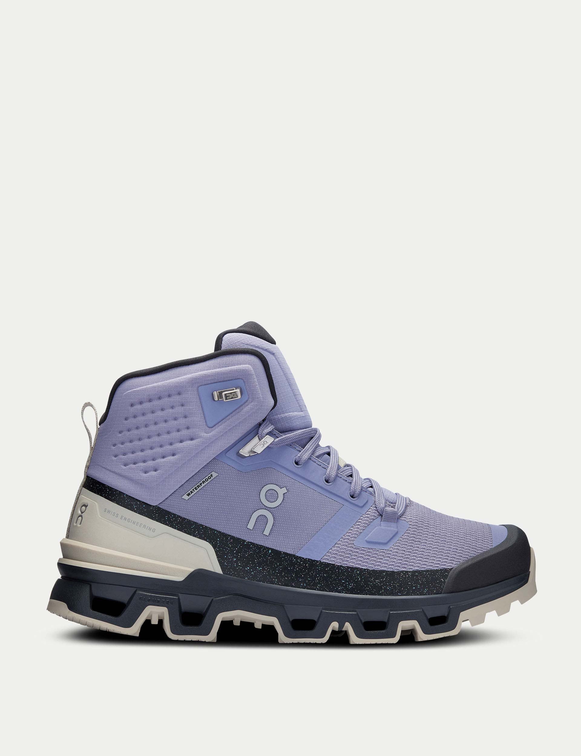 Cloudrock 2 Waterproof Hiking Shoes for Men & Women - Lightweight Trail Running Shoes with Cushioning - Feather/Black Color - Perfect for Outdoor Adventures, Hiking and Daily Wear