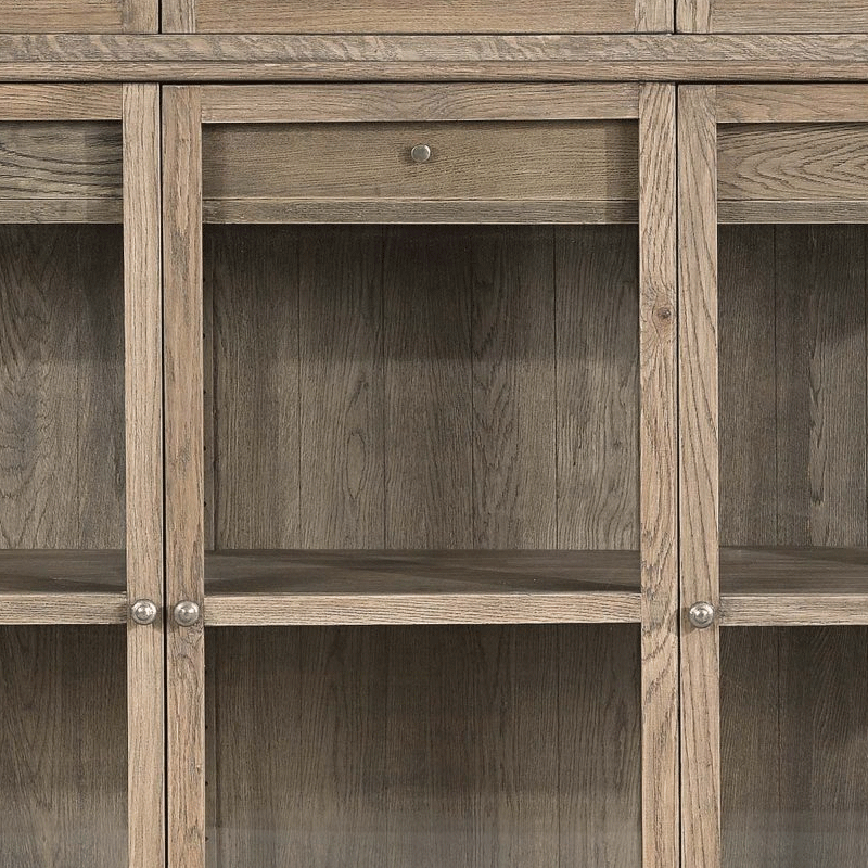 Artwood Denver Cabinet - Solid Wood Storage Cabinet with Adjustable Shelves for Kitchen, Bathroom, or Living Room Organization