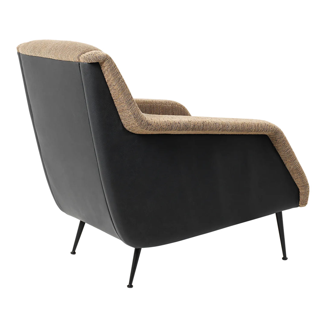 Modern CDC.1 Lounge Chair with Conic Base - Stylish & Comfortable Accent Chair for Living Room, Bedroom, or Office - Perfect for Relaxing, Reading & Lounging