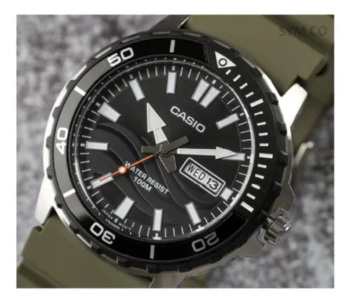 Casio MTD 125 Digital Watch for Men - Waterproof Sports Watch with Alarm & Stopwatch - Perfect for Running, Hiking & Outdoor Activities