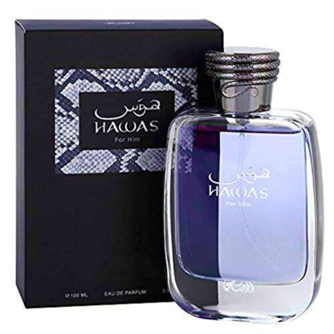 Hawas & 9PM Eau de Parfum for Men - 100ml (3.4 oz) Luxury Fragrance Bundle Set | Premium Long-Lasting Scent for Date Night, Office & Special Occasions