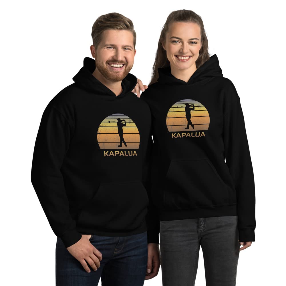 Kapalua Maui Hawaii Golf Hoodie - Unisex Pullover for Golf Fans & Players | Perfect for Golf Courses, Casual Wear & Cool Weather