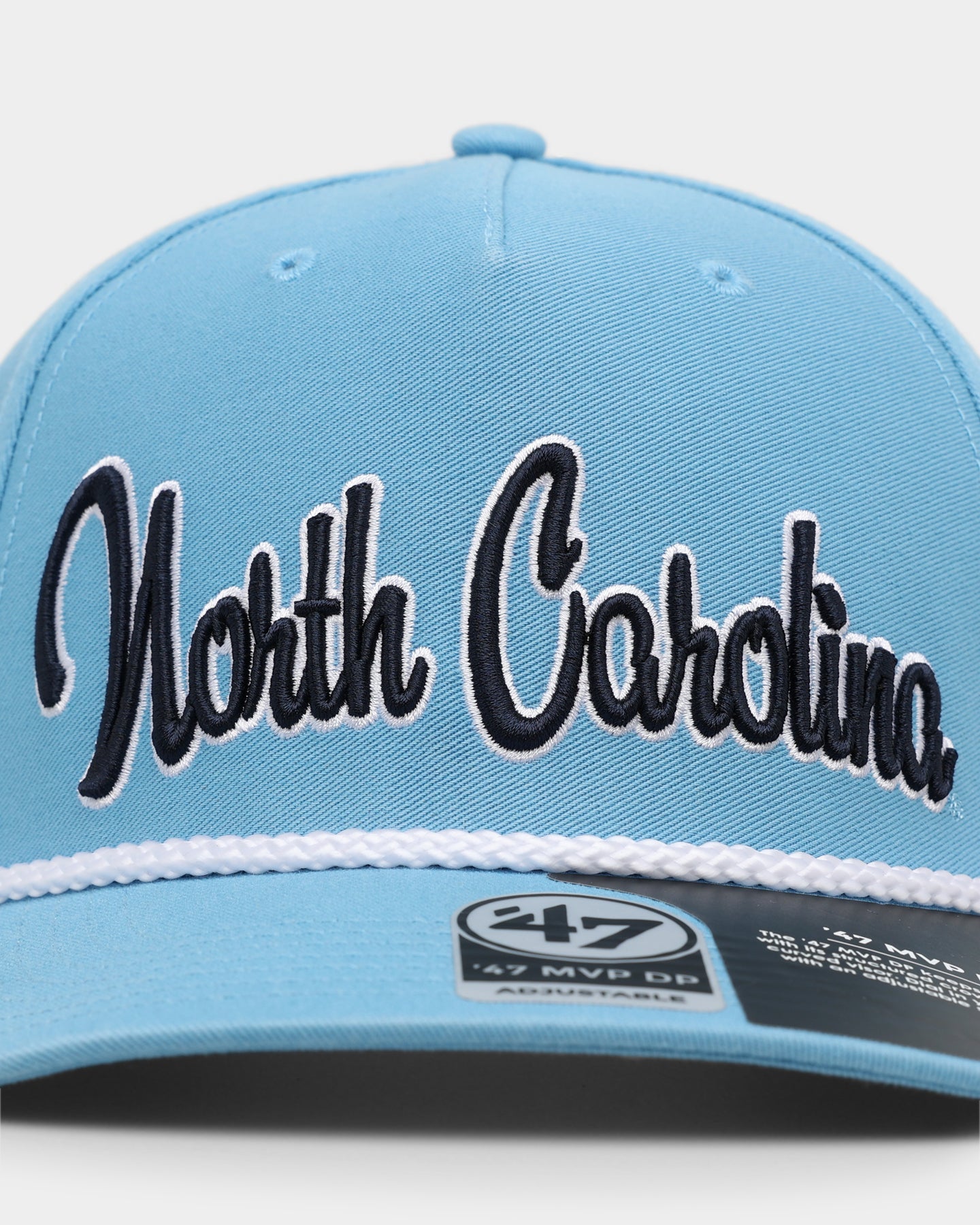 47 Brand North Carolina Tar Heels UNC '47 MVP DP Snapback Columbia Blue Adjustable Hat - Perfect for Game Day, Sports Events & Casual Wear