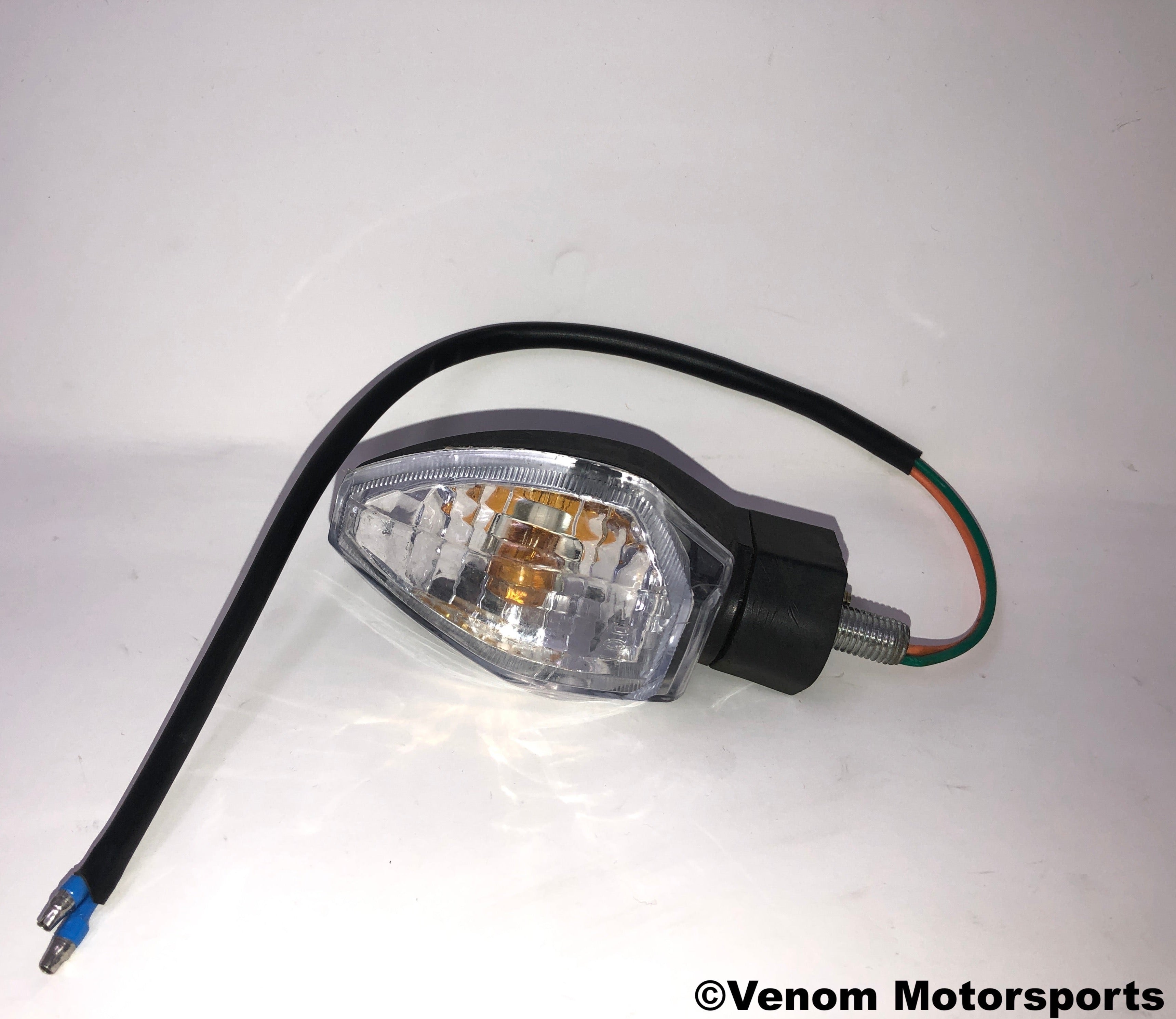 X20 Gen II 125cc Motorcycle Front Turn Signal Lights (Pair) - Compatible with 125010050 & 125010051 - Durable LED Indicators for Off-Road Bikes & ATVs - Perfect for Trail Riding & Adventure Motorcycles