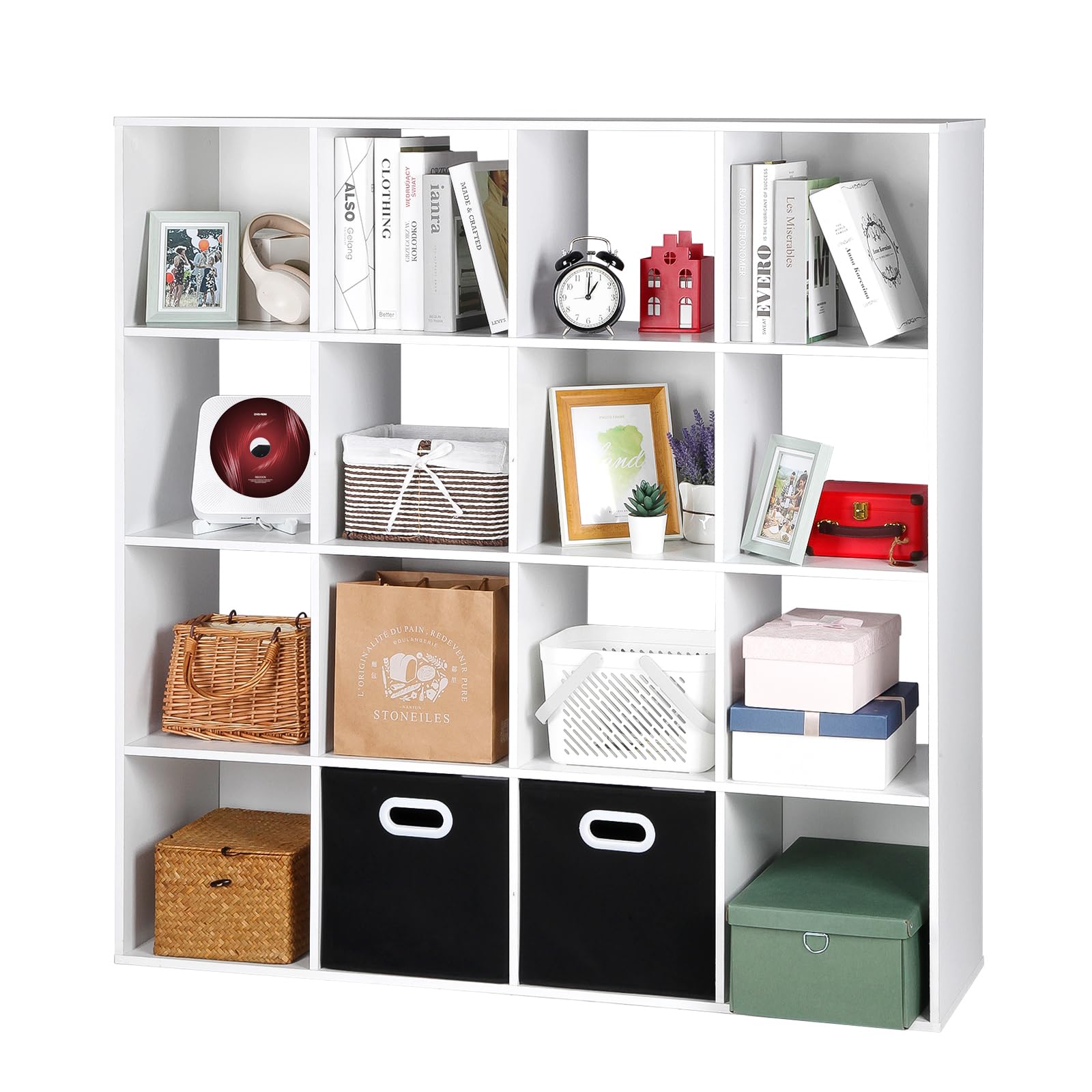 16-Cube Storage Organizer with 11