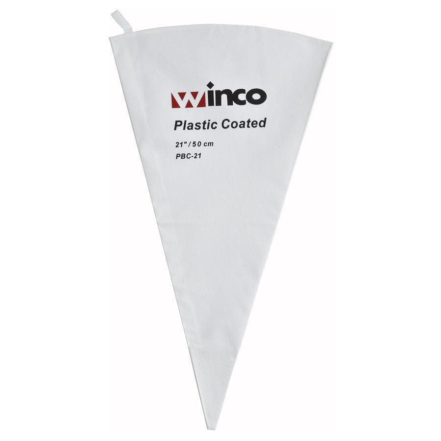 Winco 21-Inch Professional Pastry Bag for Cake Decorating, Icing, Baking - Perfect for Home Bakers & Professional Chefs