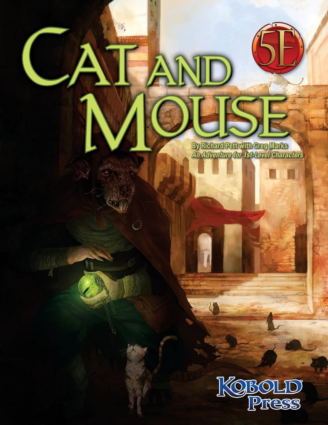 Dungeons & Dragons Cat & Mouse Adventure Module for 5th Edition - Perfect for Game Nights & RPG Campaigns
