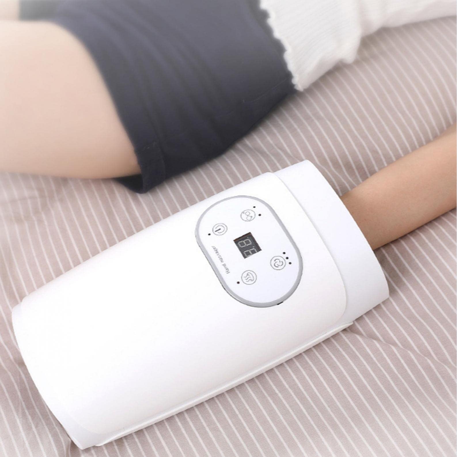 Electric Hand Massager for Pain Relief - Cordless Rechargeable Massager with Heat & Air Compression for Arthritis, Finger Numbness & Cold Hands - Perfect for Office Workers, Seniors & Home Use
