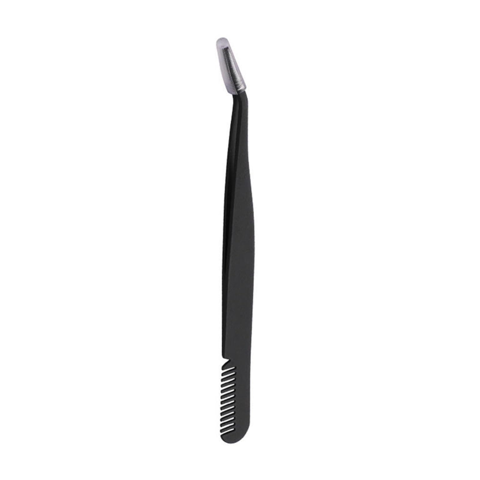 Professional Gold Eyelash Tweezers - False Eyelash Applicator, Eyelash Extension Curler & Hair Removal Tool - Precise Makeup Tweezers for Lash Extensions, Eyebrow Shaping & Beauty Care - Perfect for Salon Professionals & Home Use