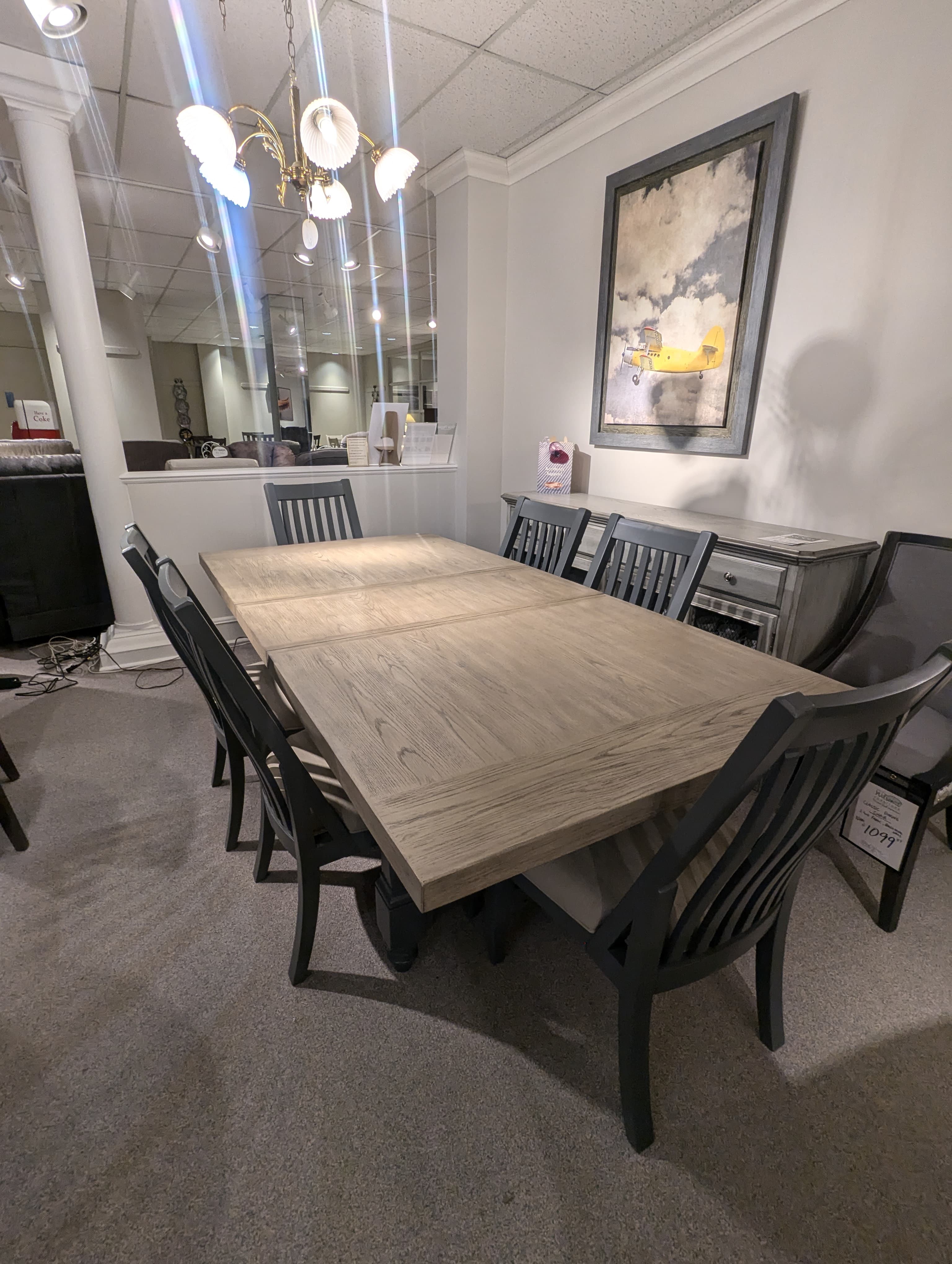 7-Piece Elegant Dining Set for 4 - Modern Table & Chairs for Home, Kitchen, Dining Room - Perfect for Family Meals & Dinner Parties