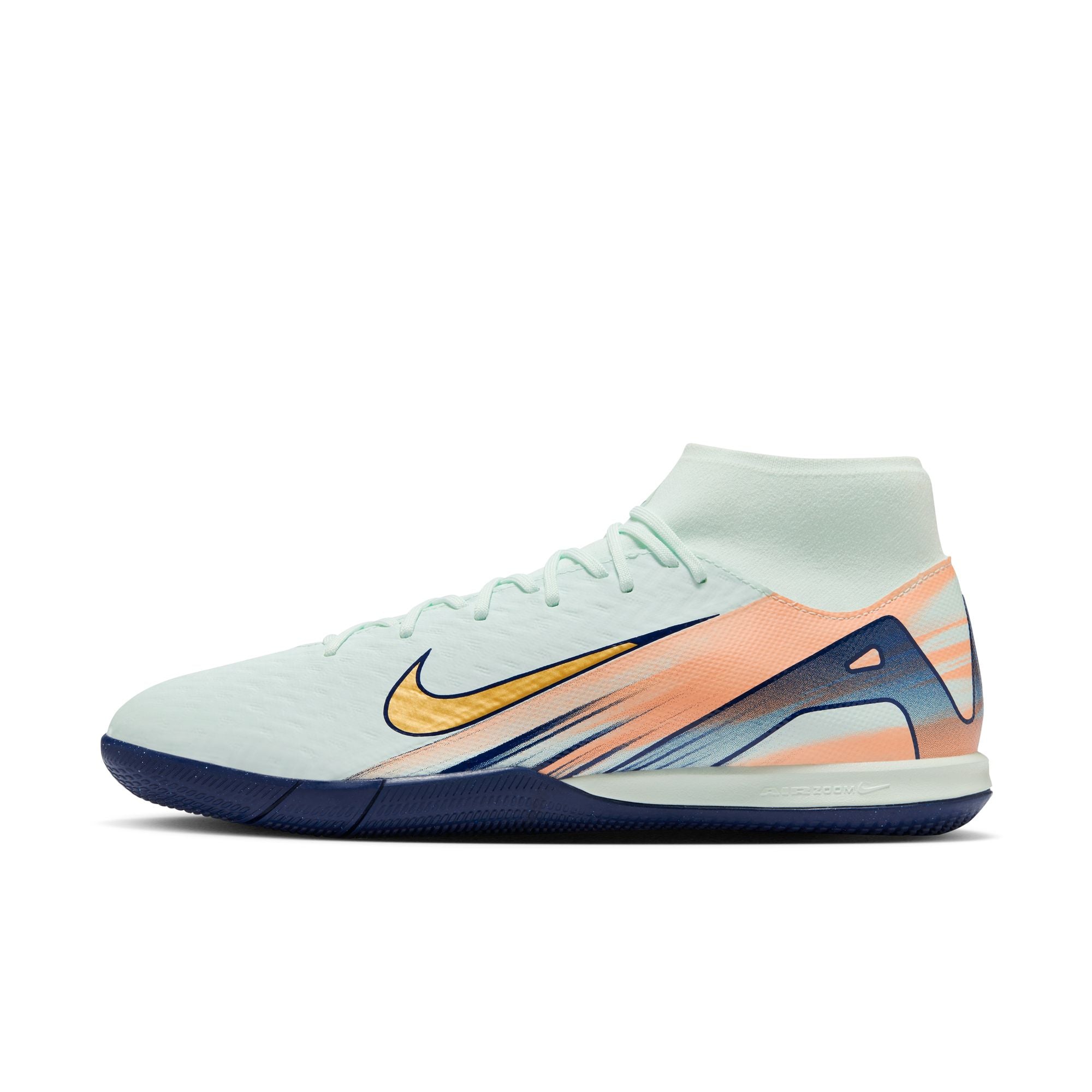 Nike Mercurial Superfly 10 Academy IC Indoor Soccer Shoes for Men - Lightweight Football Cleats in Barely Green | Perfect for Indoor Training, Futsal & Gym Sessions