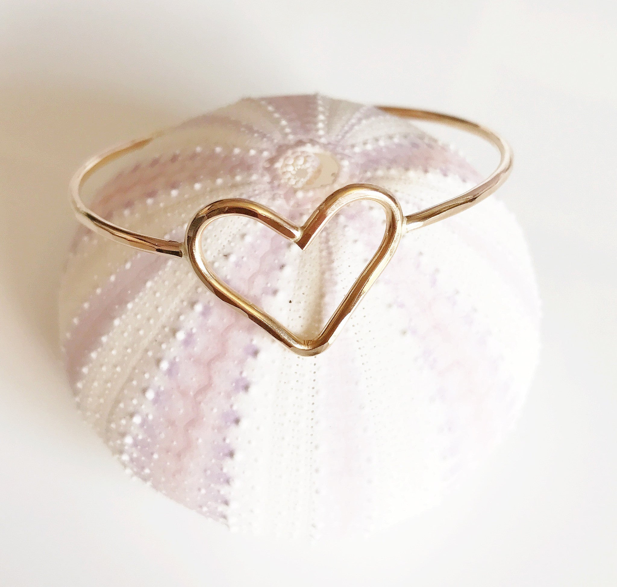 Elsa Baby Heart Bangle Bracelet (B301) - Cute and Stylish Jewelry for Infants, Toddlers, and Newborns - Perfect for Gifts, Baby Showers, and Special Occasions