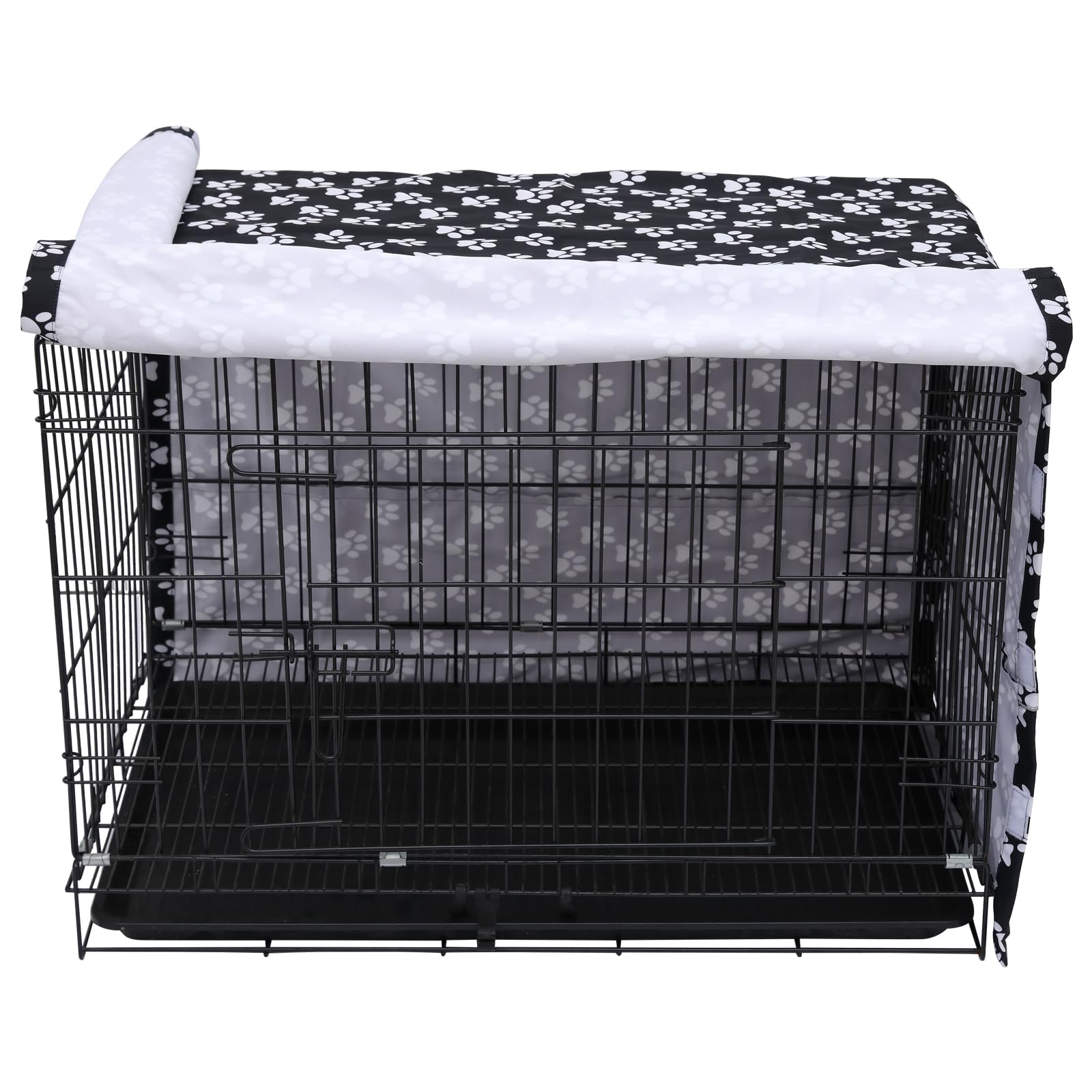 48 Inch Dog Crate Cover for Wire Kennels - Universal Fit for Most 48