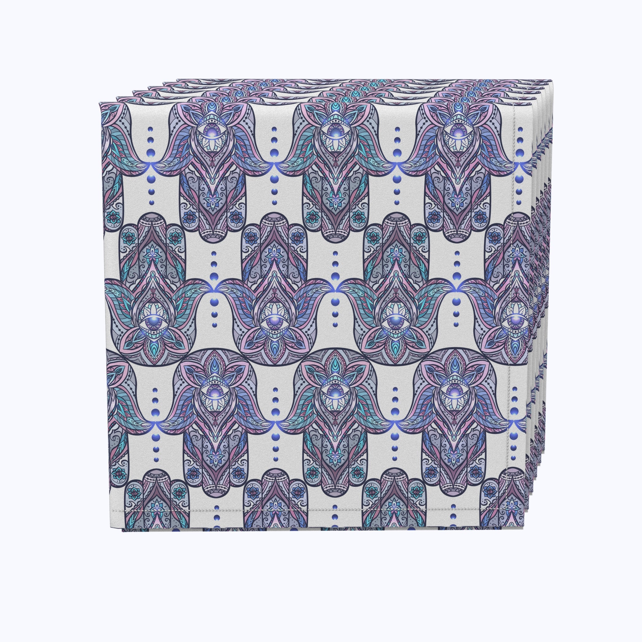 Bohemian Style Decorative Napkins for Dining, Parties & Home Decor - Eco-Friendly Cotton Napkins for Boho Chic Tablescapes
