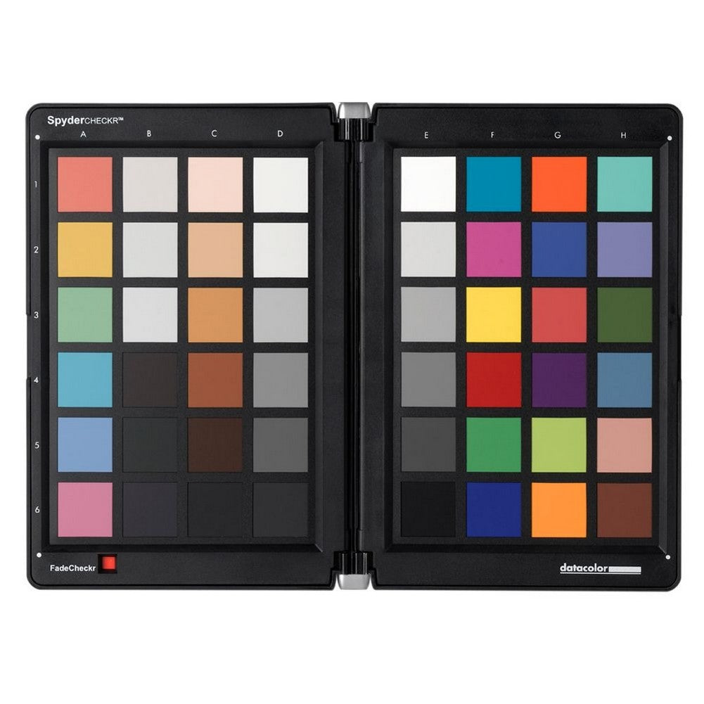 Datacolor Spyder Checkr 24 Color Calibration Tool for Photography & Video - Professional Color Chart for Accurate White Balance, Skin Tones & Exposure (Use for Studio, Outdoor & Product Photography)