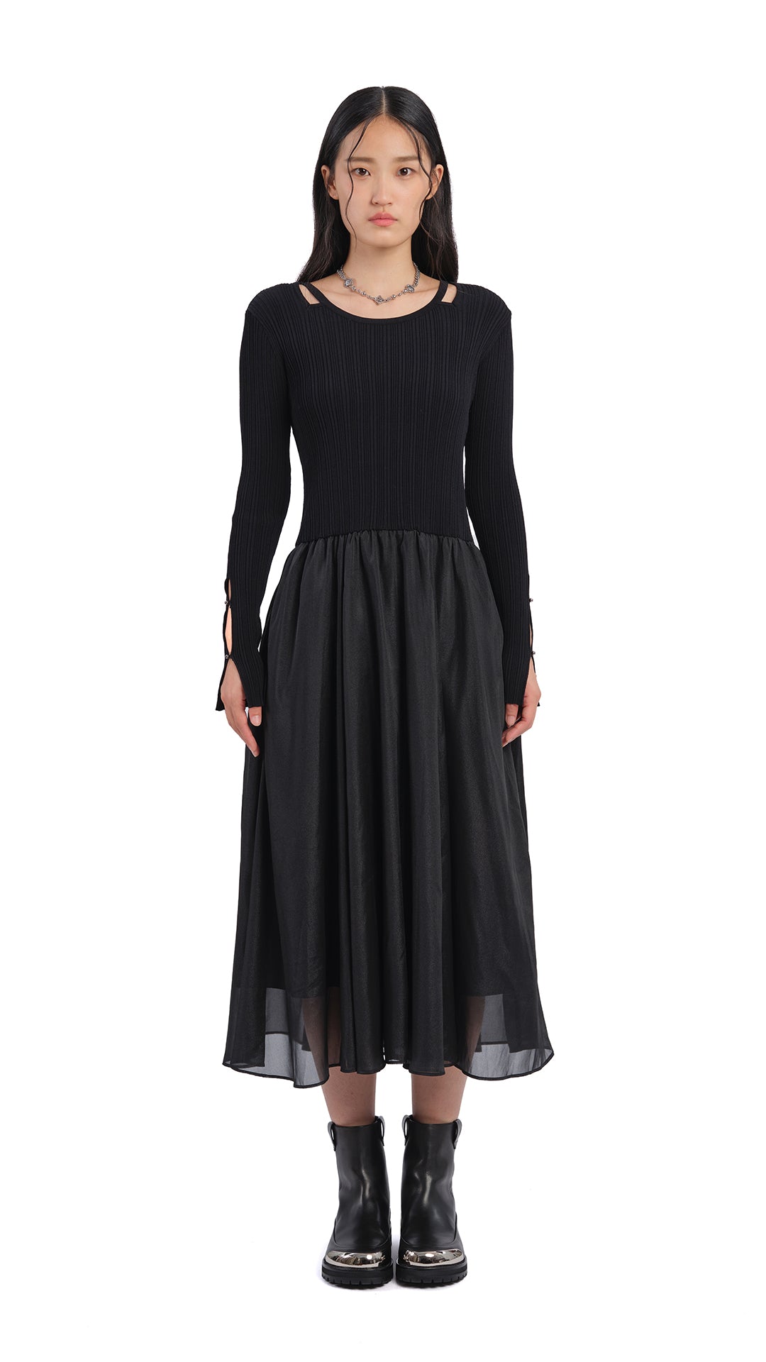 Stylish Cut Out 2-in-1 Knit Dress for Women - Trendy Summer Outfit for Beach, Party & Casual Wear