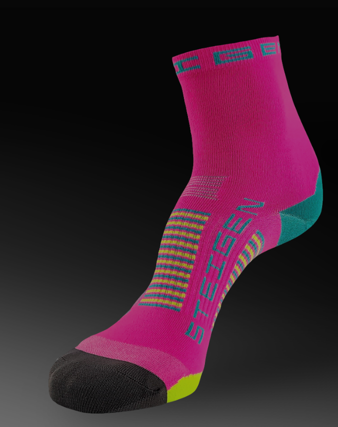 Steigen 1/2 Sock - Breathable Ankle Socks for Men & Women - Perfect for Running, Gym Workouts & Everyday Comfort