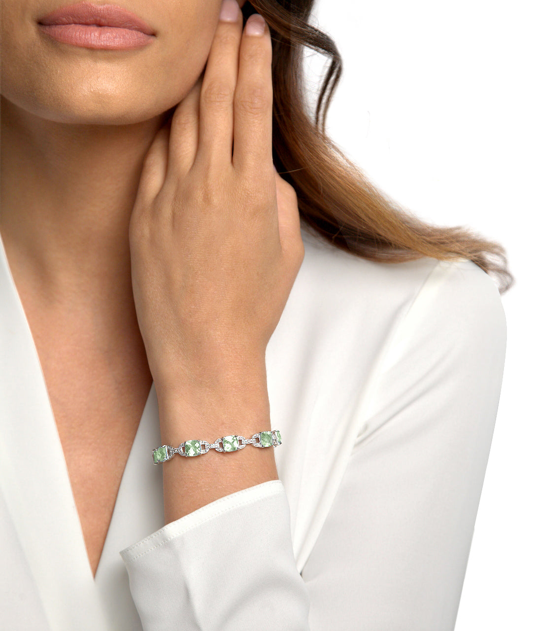 Exquisite Colorful Gemstone & Diamond Bracelet for Women - Elegant Fashion Jewelry Gift for Birthday, Anniversary & Special Occasions