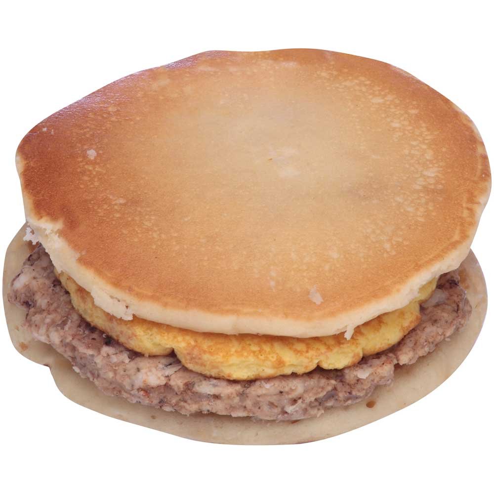 Jimmy Dean Egg Pancake and Sausage Sandwich - 4.9oz (12 Pack) | Frozen Breakfast Sandwich for Quick Meals, Office Lunches & On-the-Go Snacking